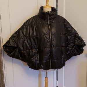 Modern Batwing Puffer Coat